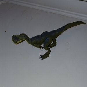 Green and Blue Reptile Toy